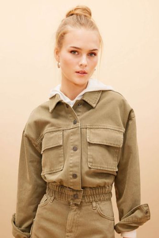 Coool Oversize Genis Kal?p Uzun Kollu Gomlek