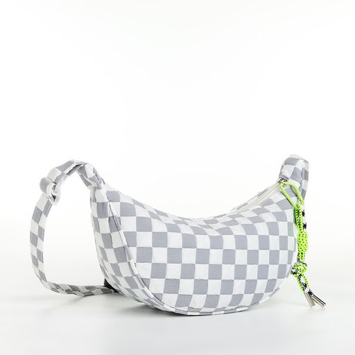 Сумка женская через плечо, цвет серый 30*14*10 см - Nazamok фото 5