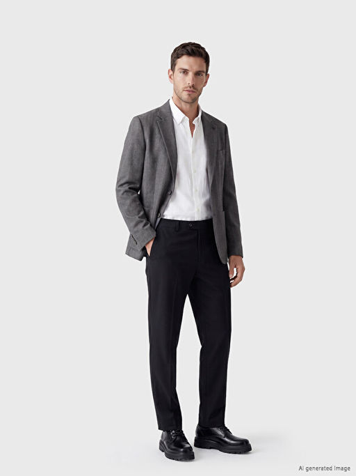 Regular Fit Erkek Blazer Ceket