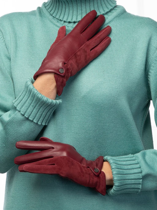 Перчатки жен п/ш LB-0210 wine - Labbra фото 5