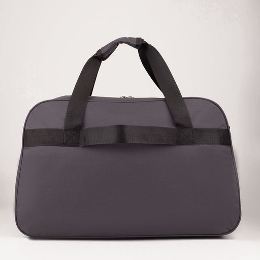 Сумка дорожная на молнии, 2 наружных кармана, держатель для чемодана, длинный ремень, цвет серый - Simaland фото 5