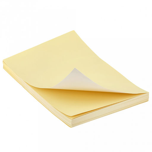 Бумага самоклеящаяся А4 (100 листов) белая, глянцевая (Китай)