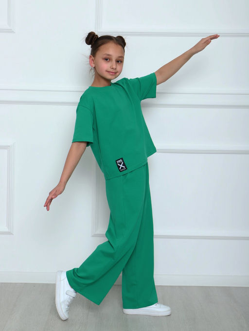 КМ132 Костюм Лана 2 (серо-голубой) - Милаша фото 4