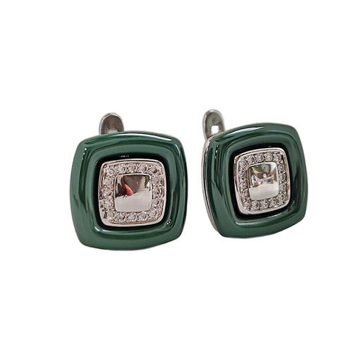 Серьги с керамикой