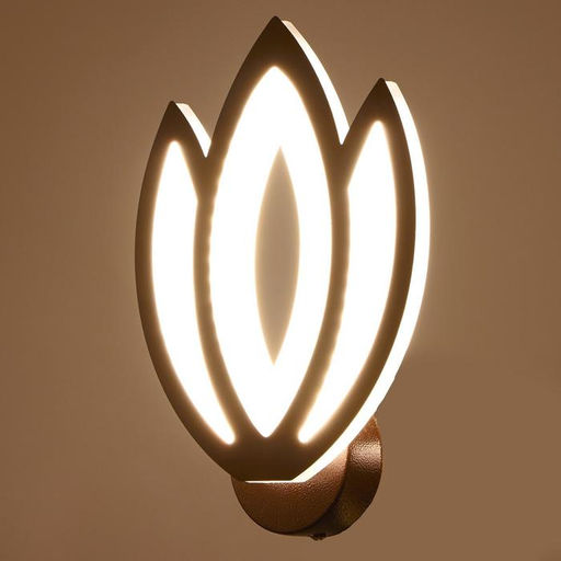 Бра 661327B/1 LED 19Вт 4000К кофе 23х18х7 см