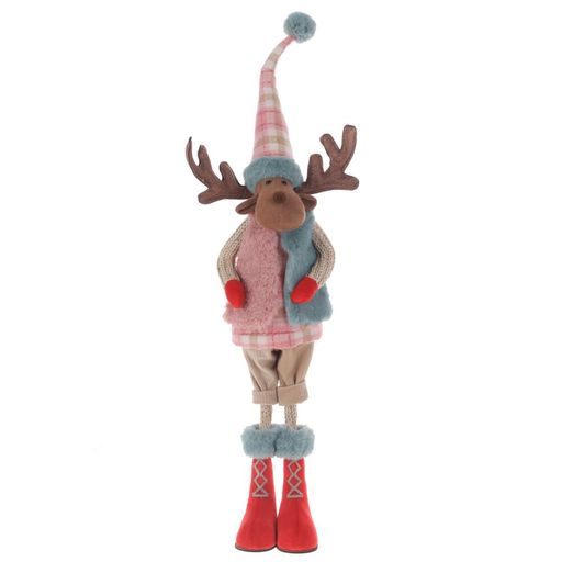 Игрушка набивная "Олень", L14 W12 H53 см, 2в.