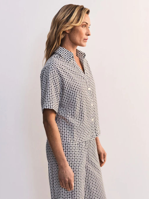 Блуза из вискозы с коротким рукавом ZR2605012011-246 / Zarina