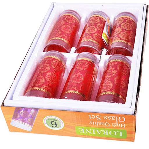 25761 Набор стаканов 6пр 260мл стекло LR (х6) - Mayer&boch фото 3