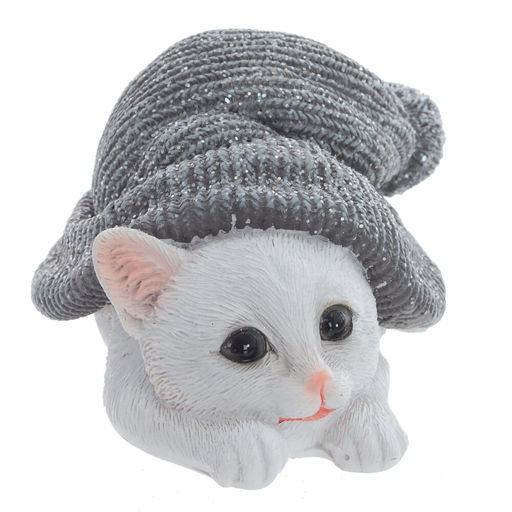 Фигурка декоративная "Котёнок", L14 W9,5 H7,5 см, 2в.