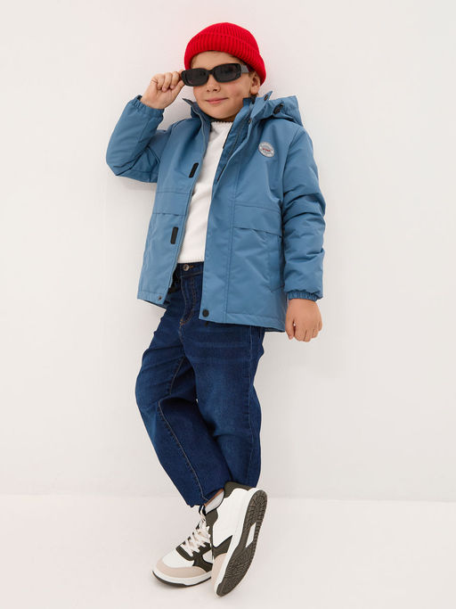 Куртка демисезонная 25532-501 джинсовый