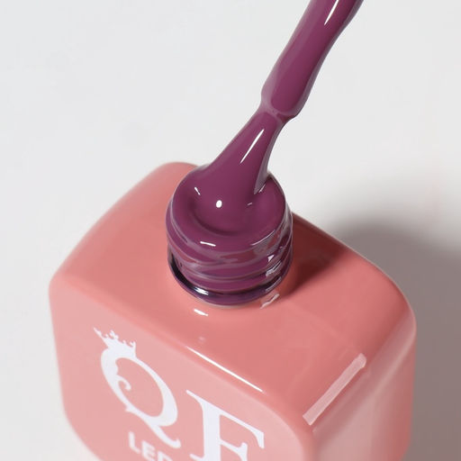 Гель лак для ногтей, однотонный, трехфазный, 10 мл, LED/UV, фиолетовый (161)