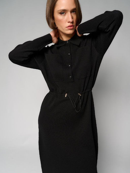 Платье женское 12411-55007 black - Eleganzza фото 4