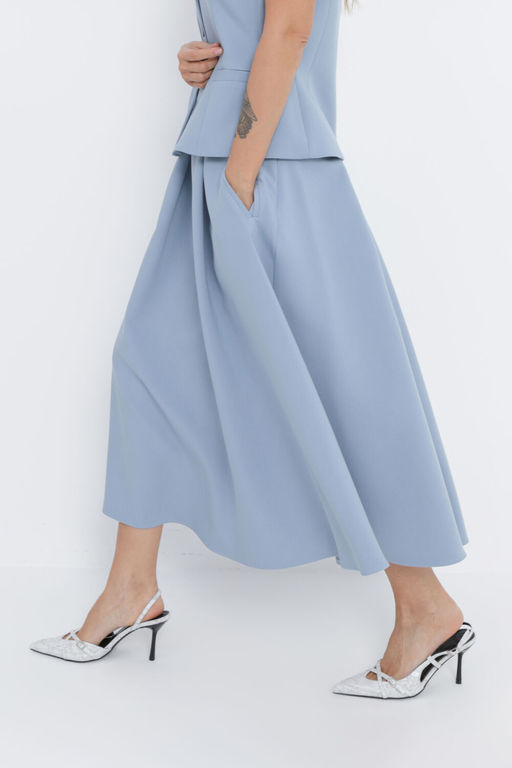 Юбка Pirs 5831 голубой фото 5