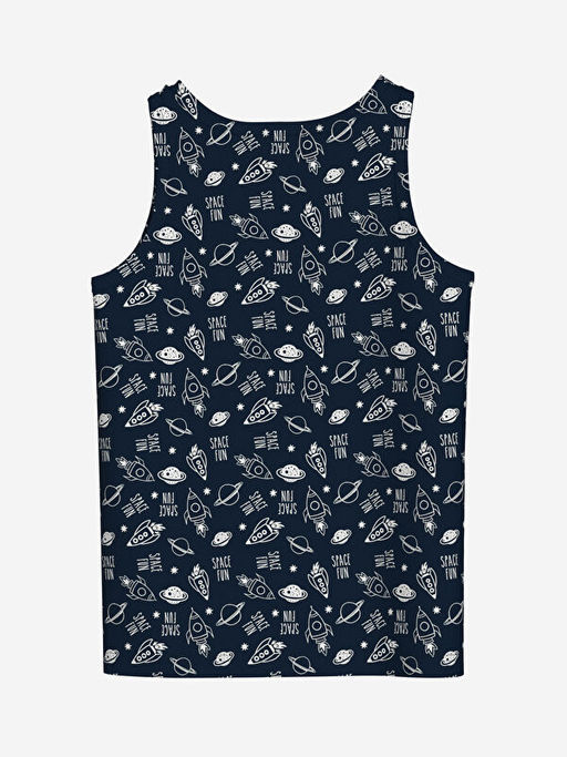 Bisiklet Yaka Erkek ?ocuk Atlet - Waikiki фото 2