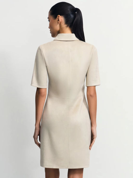 Платье мини из искусственной замши / Zarina