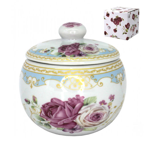Сахарница 300мл Мечта с крышкой, фарфор арт. SL139-4"-540 (009406)