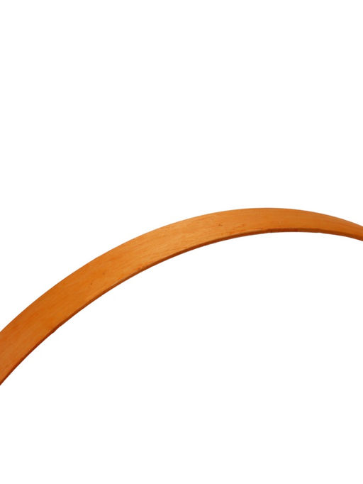 Цена за 2 шт. Корзина плетёная для хранения, 13×13×9.5 см, ручка h=21 см, бамбуковая, оранжевая, Greengo