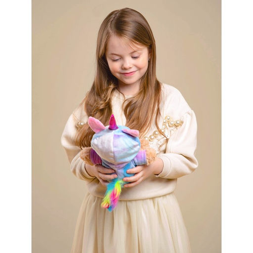 Мягкая игрушка «Мишка в костюме единорожки», 20 см