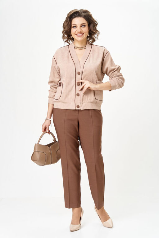 Костюм Aira Style 24248 Капучино