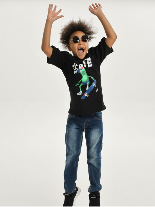 Футболка Скейт черный мальчик - София фото 3