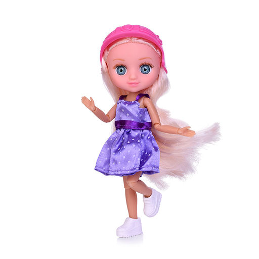 Кукла "Полина на самокате" с аксессуарами, в коробке