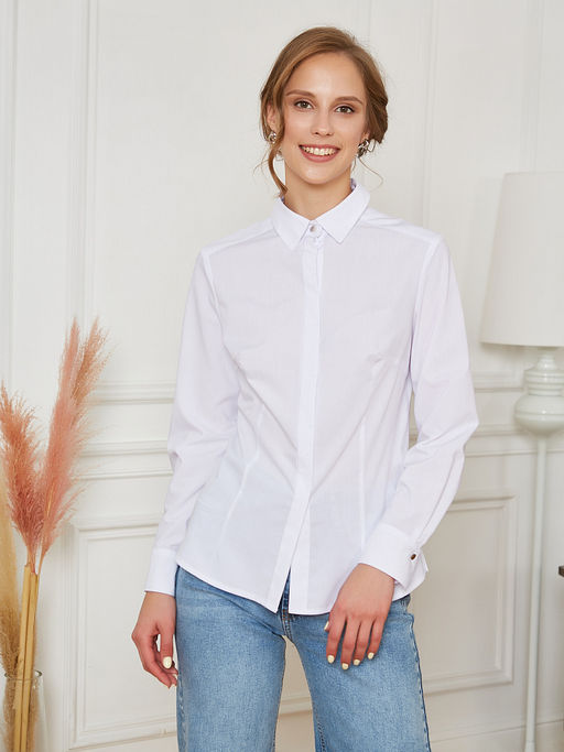 Блуза полуприлегающего силуэта - Priz фото 4