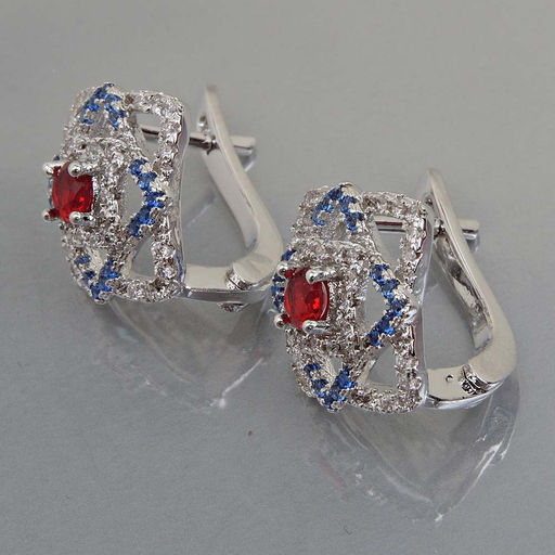 XUPING Серьги с английским замком арт. XG10 0909-1 (id 193617) - Rada фото 2