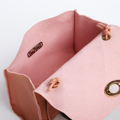 Сумка детская на застёжке, цвет розовый - Simaland фото 3