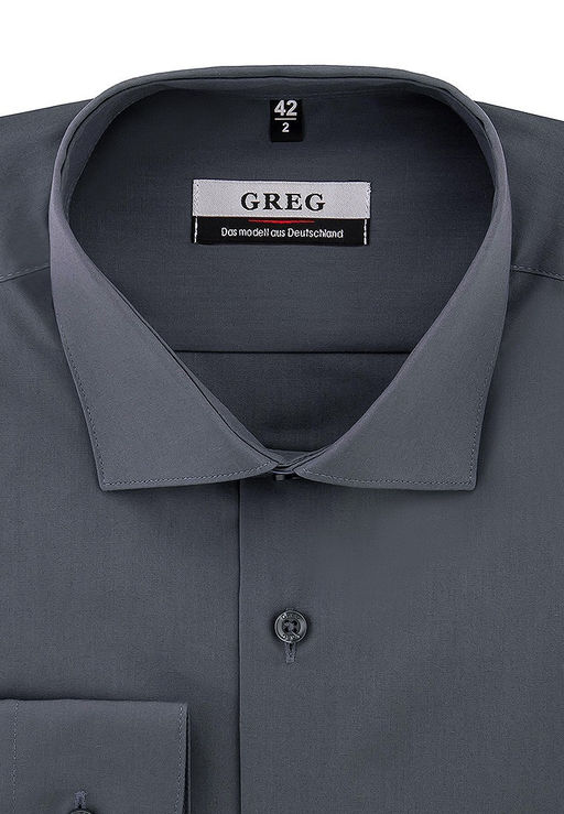 Сорочка мужская длинный рукав GREG 330/119/DGR  фото 2