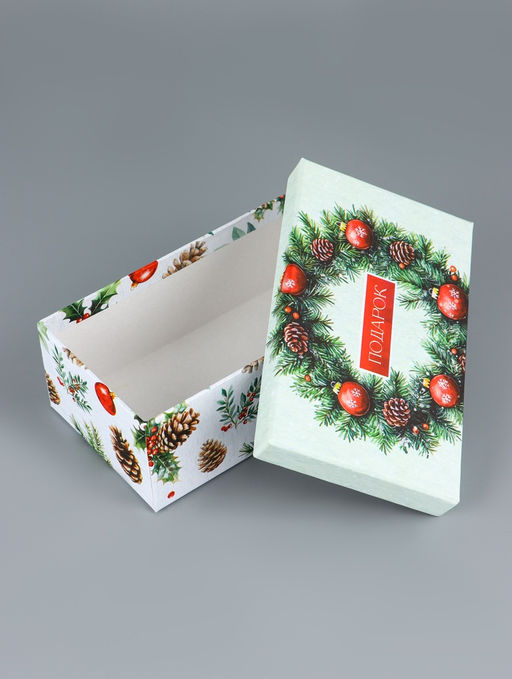Набор коробок 10 в 1 "Новогодние мечты", 30 х 19 х 11,5 - 12 х 6,5 х 4 см