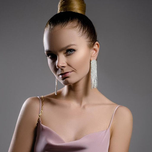 Серьги висячие со стразами Водопады полукруг, цвет белый в серебре, 11см - Queen fair фото 2