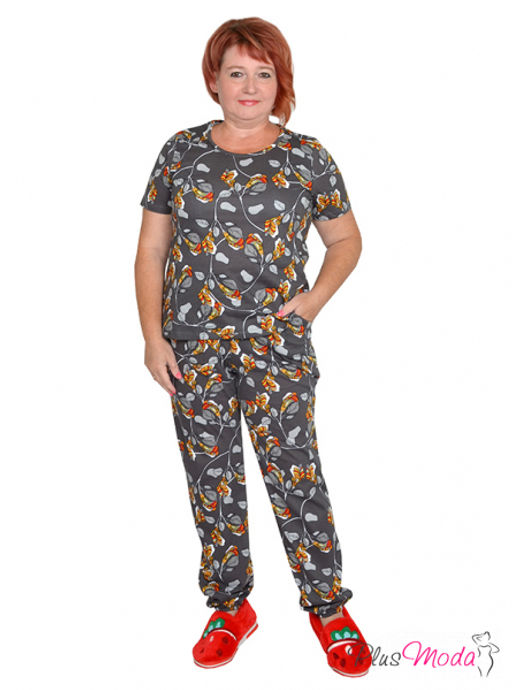 Брюки Модель №1343 размеры 44-84 - Plusmoda фото 6