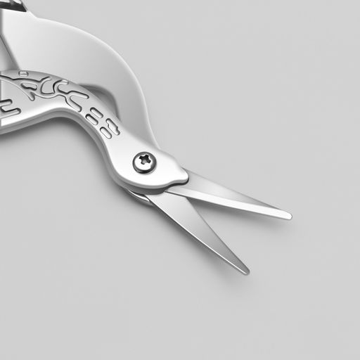 Цена за 2 шт. Ножницы маникюрные «Цапельки», для шёлка, 9 см