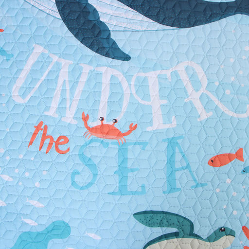 Покрывало Этель 1,5 сп Under the sea 145*2105 см, микрофибра  фото 2