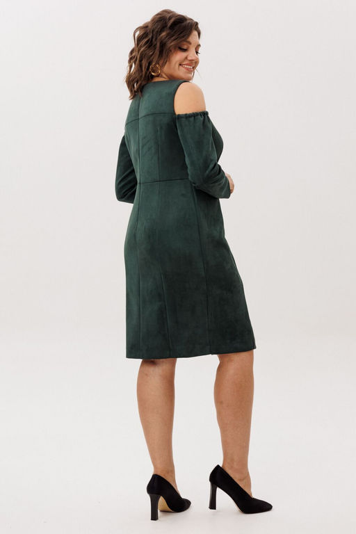 Платье ANELLI 1757 мягенький мох  фото 6