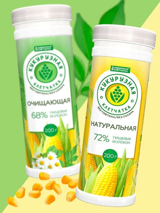 Сибирская клетчатка Кукурузная, 200 г