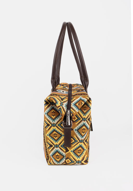 Сумка из гобелена вместительная №1407 - L-craft фото 5