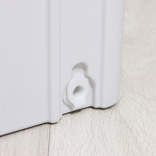 Швабра с отжимом и ведром Raccoon, швабра ПВА, ведро с отсеком для вертикального отжима 4.5 л, отсек для полоскания 2.5 л