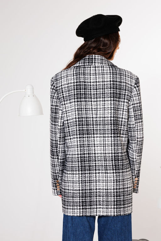 Жакет KOKOdea 7.11.1 черно-белый  фото 3