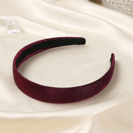 Цена за 3 шт. Ободок для волос «Классика», блеск, 2.5 см, МИКС