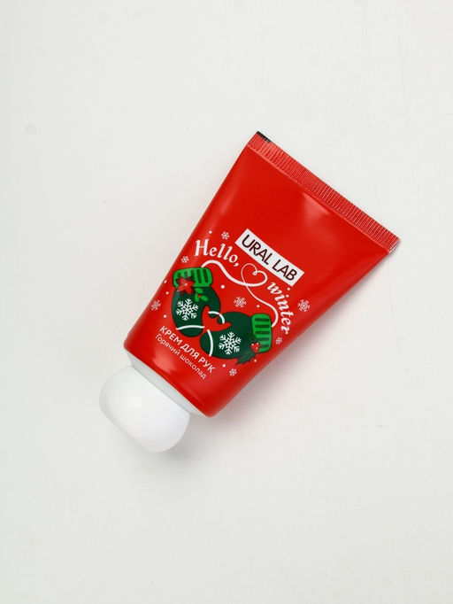 Цена за 3 шт. Крем для рук новогодний Hello, winter, с ароматом горячего шоколада, 30 мл, URAL LAB  фото 2