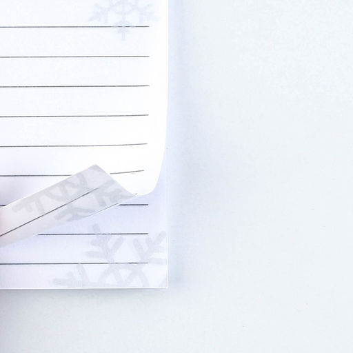 Подарочный набор новогодний, блокнот на спирали А6, 60 листов и магнитные закладки 2 шт. «Для девочек»