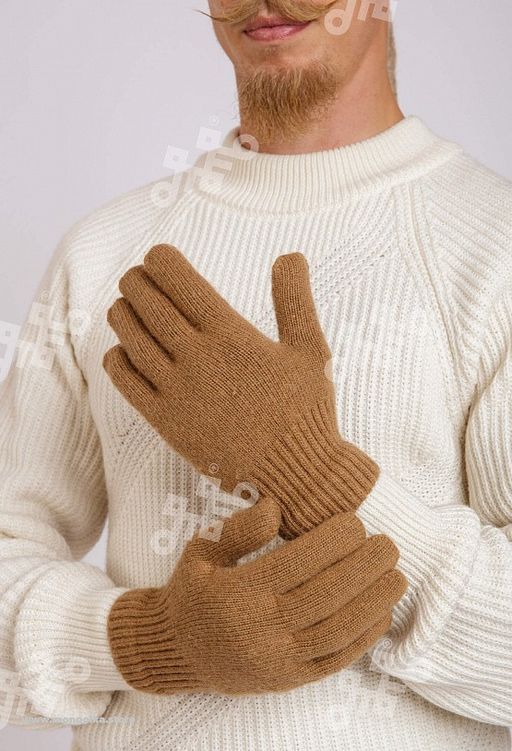 из натуральной монгольской шерсти Перчатки взрослые унисекс - Тод оймс ххк фото 3