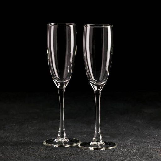 Набор фужеров (бокалов) для шампанского ЭЛЕГАНС 2шт 170мл - Luminarc фото 3