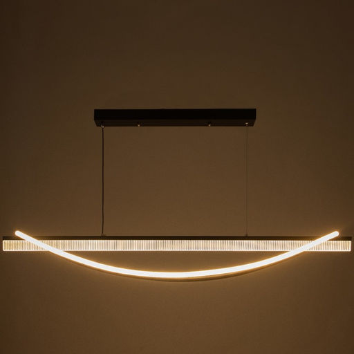Светильник «Санди» LED 120 Вт 3000-6000К черный 100×12×11-110 см