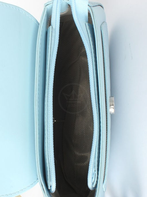 Сумка женская искусственная кожа Ch&K-8630, 1отд, плечевой ремень, голубой SALE 255072 - Adelia фото 8