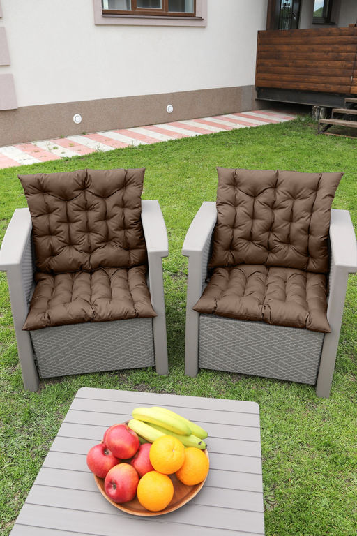 Подушка Bio-Line для садовой мебели с завязками с 2 сторон PO52x60