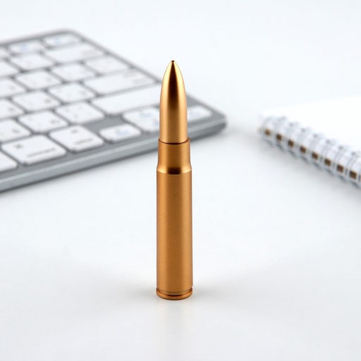 Подарочный набор, блокнот 32 листа и фигурная ручка Настоящий герой, пуля - Artfox фото 4