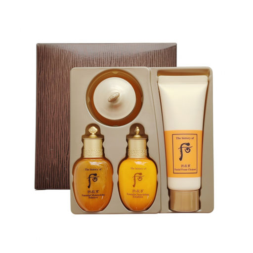 Набор увлажняющих премиальных миниатюр THE HISTORY OF WHOO GongJinHyang Special Gift Kit 4pcs, Balancer 20ml+Emulsion 20ml+Cream 10ml+Foam 40ml