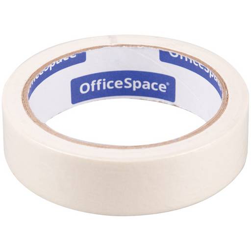 Цена за 2 шт. Лента малярная 25мм*25м "OfficeSpace" (КЛ_18612)
